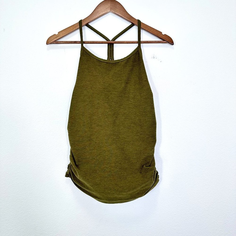 Beyond Yoga Beyond Bump Spacedye Keep Your Cool Maternity Slim Racerback Tank